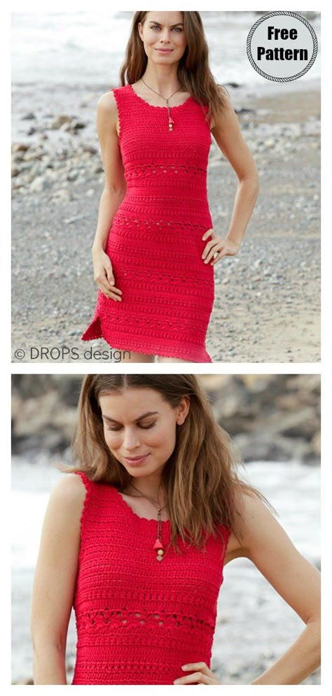 10+ Amazing Woman Dress Free Crochet Pattern - Page 3 of 3 Crochet Wedding Dress Pattern, Crochet Dress Patterns, Crochet Clothing Patterns, Crocheted Dresses, Dress Pattern Free, Crochet Dress Pattern Free, Crochet Summer Dresses, Trendy Dresses Summer, Dresses Pattern