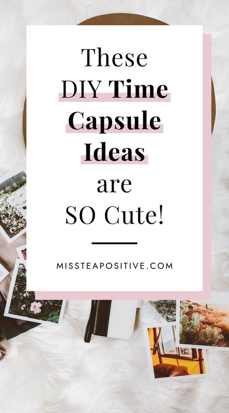 How to create a time capsule? As much as you like making memories with loved ones, it is important to preserve them. So, here are 10 aesthetic time capsule ideas for adults. This list includes cute DIY ideas for the art and crafts lover, seasonal ideas like birthday and weddings, tangible ideas to put in a box and how to make a family time capsule to preserve memories and family keepsakes for years to come. What To Put In Time Capsule, Diy Time Capsule First Birthday, Time Capsule Christmas Ornament, Capsule Letter Messages Ideas, Time Capsule Birthday Ideas, How To Make A Time Capsule, Diy Time Capsule Container, Time Capsule 1st Birthday, Family Time Capsule Ideas