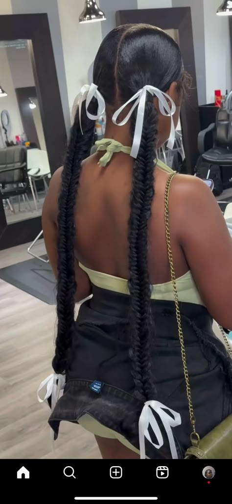 Ombre Braided Ponytail Black Women, 14inch Hairstyles, Cute Different Hairstyles Black Women, Frontal Braided Ponytail Hairstyles, Hairstyles To Do Black Women, Football Game Hairstyles Black Women, Half Up Half Down Hairstyles Black, Senior Night Hairstyles Cheer, Creative Hair Styles For Black Women