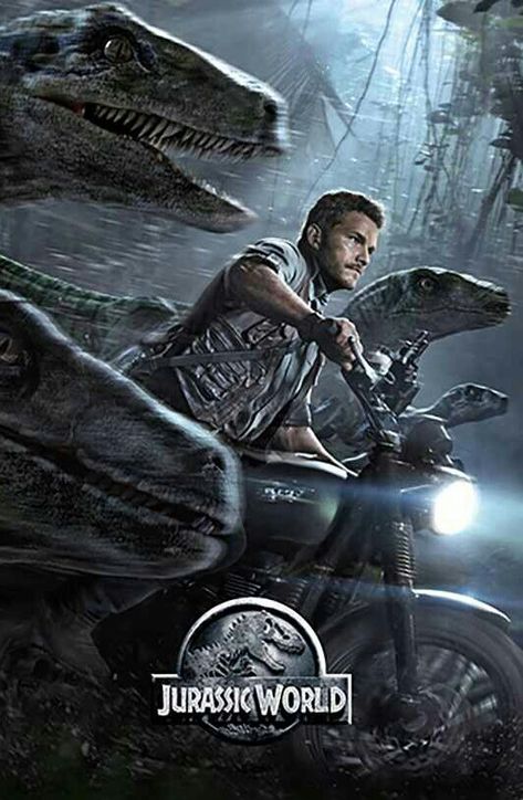 JURASSIC WORLD Jurassic World Movie Poster, Jurassic World Poster, Dinosaur Theme Park, Sin City 2, Jurassic World 4, Jurassic World Raptors, Owen Grady, Jurassic World Movie, New Jurassic World