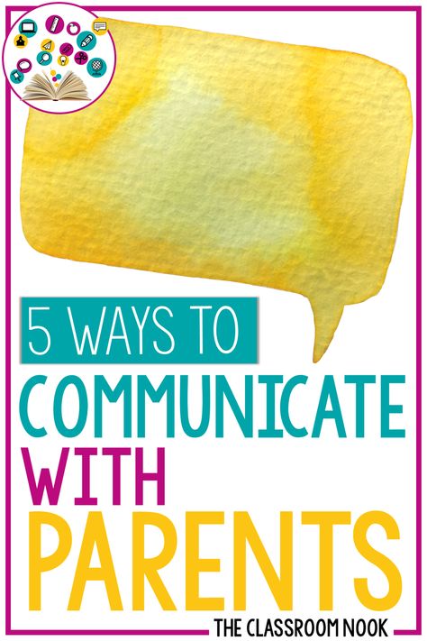 Looking for a new way to communicate with your students’ parents? Try one of these 5 unique ways to build a strong school-to-home relationship. #parentcommunication #backtoschool First Day Of School Procedures, Preschool Parent Communication, Parent Info Board, Teachers Hacks, Teacher Parent Communication, Launching Writers Workshop, School Procedures, Lds Seminary, Build Classroom Community