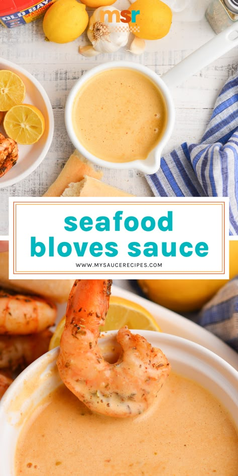 Fish Sauce Recipe Homemade, Sauce For Fish Fillet, Bloves Sauce Recipe, Creamy Seafood Sauce, Lobster Sauce Recipe, Sauces For Salmon, Sauce For Seafood, Seafood Dipping Sauce, Creamy Peppercorn Sauce