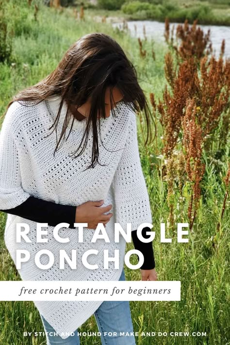 Modern Crochet Poncho Patterns, Beginner Poncho Crochet Pattern, Crochet Poncho Sweater Free Pattern, Crochet Easy Poncho, Simple Poncho Crochet Pattern, Ladies Poncho Crochet Pattern, Rectangle Poncho Crochet Pattern, Triangle Poncho Crochet, Plus Size Crochet Poncho Pattern