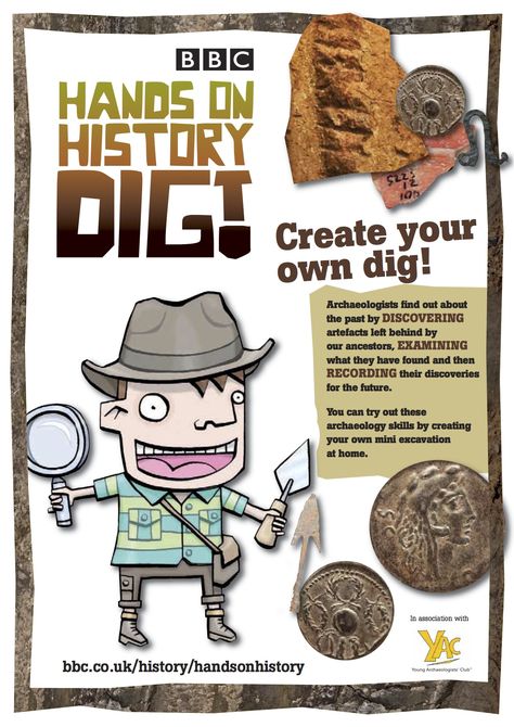 Six of the Best… Rainy Day Activities for Little Archaeologists – DigVentures Archeological Dig Site, Archaeology For Kids, Archaeology Dig, Teaching Latin, Spring Camping, Summer Reading Program, Dig Deeper, Homeschool History, History For Kids