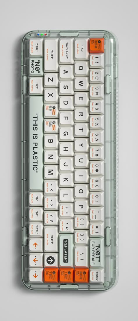 White Mechanical Keyboard Aesthetic, 2023 Product Trends, Plastic Graphic Design, Keyboard Gaming Aesthetic, Graphic Design Objects, Mechanical Keyboards Aesthetic, Keyboard Keycaps Design, Keybored Aesthetic, Keyboard Graphic Design