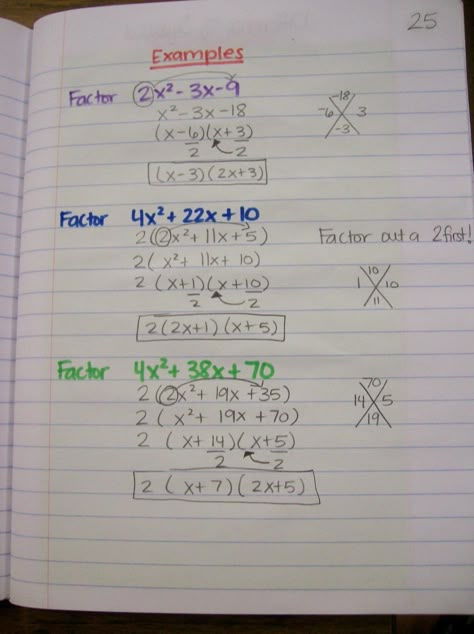 Factoring Trinomials, Factoring Quadratics, Factoring Polynomials, College Math, Quadratic Equations, Quadratic Formula, College Algebra, Teaching Algebra, School Algebra