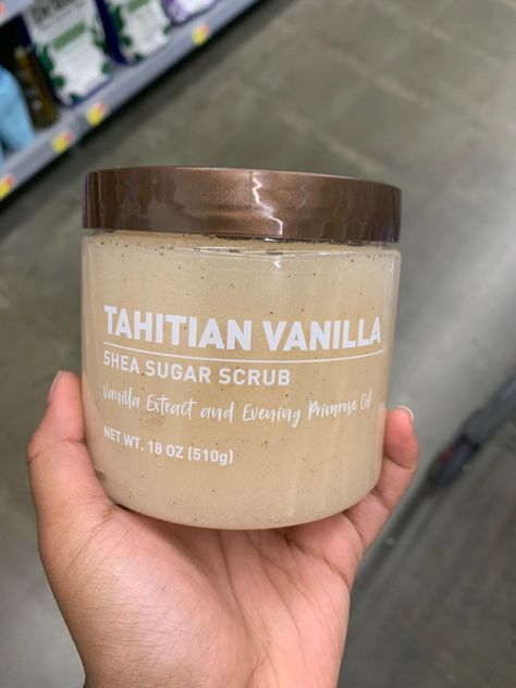 #aesthetic #selfcare #vanilla #barbie Tahitian Vanilla Bean Scrub, Vanilla Shower Routine, Vanilla Skincare, Vanilla Products, Vanilla Scrub, Aesthetic Selfcare, Vanilla Smell, Deodorant For Women, Face Care Routine