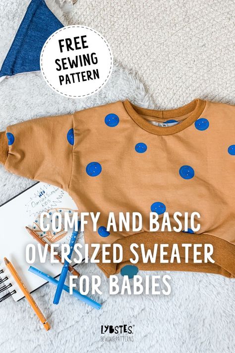 Baby Hoodie Pattern Free, Sewing Patterns For Kids Clothes, Baby Boy Sewing Patterns Free, Free Knitting Patterns For Babies, Baby Clothes Sewing Patterns Free, Sewing Kids Clothes Patterns, Pattern For Sleeves, Free Baby Clothes Patterns Sewing, Newborn Sewing Patterns