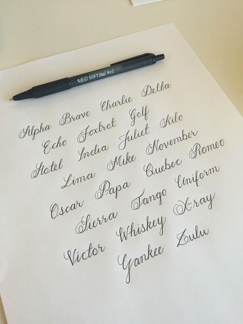 More fancy cursive with BIC ballpoint pen [GIF included!] - Album on Imgur Fancy Cursive, Alfabet Font, Fancy Writing, Handwriting Examples, Pretty Handwriting, Perfect Handwriting, Cursive Alphabet, Handwriting Alphabet, Handwriting Styles