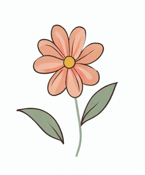 here is an easy way to draw a flower 🌸:

1.Draw a small circle in the center of the page.

2.Draw five petals around the circle. Make sure they are evenly spaced.

3.Draw a second set of petals around the first set.

4.Draw a third set of petals around the second set.

5.Add some leaves at the bottom of the flower.

6.Color your flower with your favorite colors.

I hope this helps! Let me know if you need anything else. Cute Drawings Of Flowers, Flowers Drawing Wallpaper, Cute And Simple Drawings, Petals Tattoo, Paint Sketches, Draw A Flower, Simple Drawings, Flowers Drawing, Drawing Wallpaper