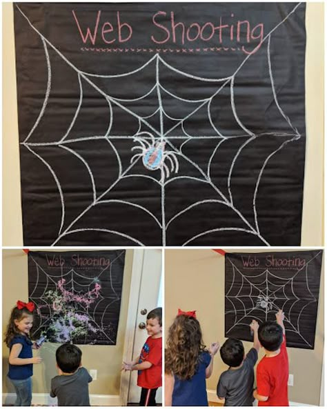 Miles Morales Party Games, Spiderman Picnic Party, Spiderman Across The Spider Verse Birthday, Spiderman Party Activities, Spidey Themed Food, Spidey And His Amazing Friends Birthday Party Ideas, Spiderman Party Games, Spiderverse Birthday, Ghost Spider Birthday