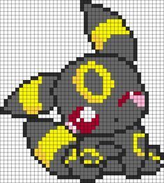 Pokemon Adorable Umbreon bead pattern Pokemon Pearl Beads Pattern, Umbreon Cross Stitch, Umbreon Perler, Pikachu Perler Bead Pattern, Stitch Perler Bead Pattern, Perler Bead Patterns Pokemon, Kawaii Perler Bead Patterns, Pokemon Perler Bead Patterns, Adorable Pokemon