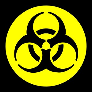 Transfer Ideas Bio Hazard, Yellow, Black