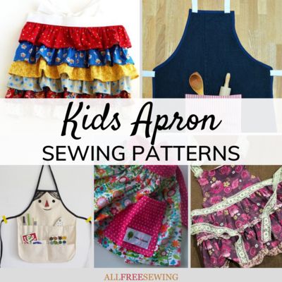 27 Free Kids Apron Patterns Apron Pattern Free Kids, Kids Apron Patterns, Beginner Sewing Projects For Kids, Aprons Diy Patterns, Girl Apron Pattern, Apron Patterns Free, Diy Apron Pattern, Kids Apron Pattern Free, Childrens Apron Pattern