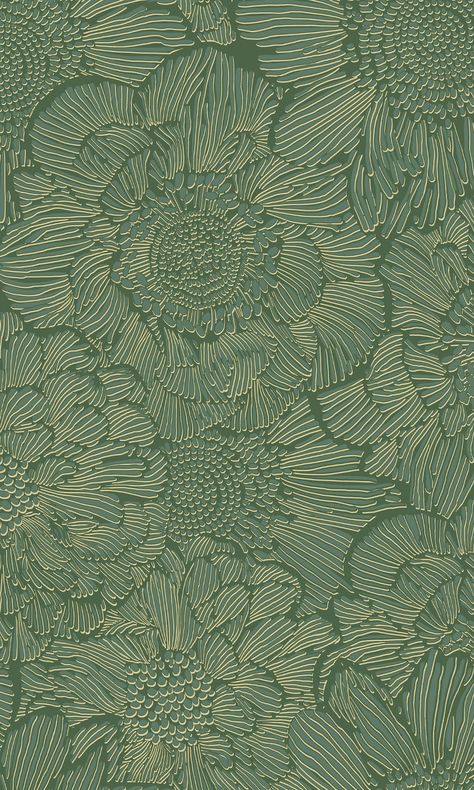 The Green Stylish Sketched Floral Wallpaper that combines artistic flair with contemporary style. This captivating wallpaper features stylishly sketched floral designs in shades of green, creating a visually appealing and modern backdrop. R8002 embodies the beauty of nature-inspired artistry and chic design. The sketched floral patterns offer a unique and artistic look, adding a touch of elegance to any room. The green color palette brings a sense of freshness and tranquility, creating a soothin Creative Wallpapers, Modern Backdrop, Dark Green Wallpaper, Green Color Palette, Green Colour Palette, Ocean Wallpaper, Chic Pattern, Green Rooms, Burke Decor