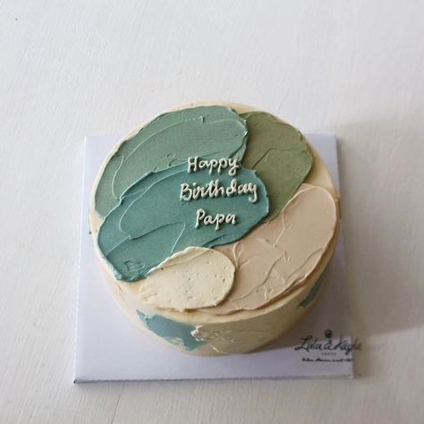 Personal Birthday Cake For Man, Small Cakes Ideas Birthdays For Men, Simplistic Cake Designs, Diy Cake Ideas For Men, 30th Birthday Cake Ideas For Men Husband, Mini Cake For Mens Birthday, Male Birthday Cake Ideas Simple, Simple Birthday Cake Men, Simple Man Cake