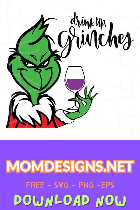 Drink Up Grinches, Grinch Svg, Holiday Party Invitations, Mermaid Art, Drink Up, Cricut Cut Files, Holiday Celebration, Christmas Svg, Free Svg