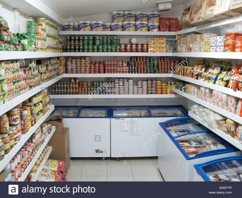 Download this stock image: Oriental Food Store Interior London UK TV000117 - BAEP7R from Alamy's library of millions of high resolution stock photos, illustrations and vectors. Small Convenience Store Ideas, Mini Grocery Store Design Philippines, Mini Mart Interior Design, Mini Grocery Store Design Small Spaces, Mini Market Design Interior, Mini Grocery Store Design, Small Supermarket Design Ideas, Mini Store Design, Mini Mart Ideas