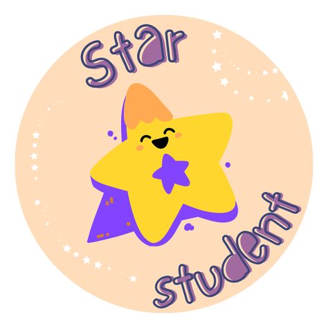 Perfect sticker to increase the excitement of going back to school or university. Study Stickers Student, Motivation Stickers, School Motivation Quotes, Star Student, Classroom Rules Poster, Student Cartoon, Powerpoint Slide Designs, Students Day, Star Students