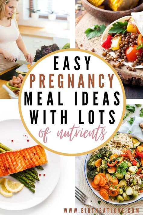 Easy Pregnancy Meals, Pregnancy Dinner Recipes, Pregnancy Dinner, Pregnancy Eating, Healthy Pregnancy Food, Pregnancy Meal Plan, Pregnancy Nutrition, Pregnancy Food, Idee Pasto Sano