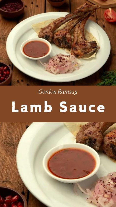 Gordon Ramsay Lamb Sauce Rack Of Lamb Sauce Recipes, Red Wine Reduction Sauce For Lamb, Dipping Sauce For Lamb Chops, Red Wine Sauce For Lamb, Sauce For Rack Of Lamb, Sauce For Leg Of Lamb, Leg Of Lamb Sauce Recipes, Rack Of Lamb Sauce, Lamb Chop Sauce