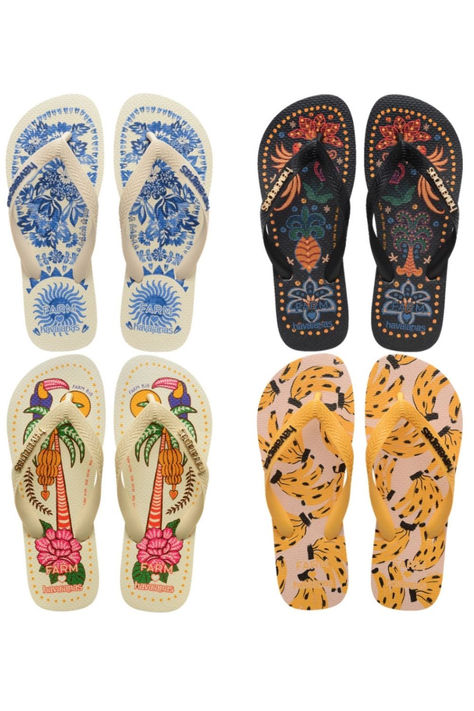 #HavaianasFarm #Promoção #ChineloConfortável #EstiloTropical #Verão2024 #LookPraiano #TropicalVibes #HavaianasLovers #ModaCasual #GarimpeComigo #OfertasEspeciais #FashionComfort Outer Banks Shoes, Havaianas Aesthetic, Garrafa Farm, Havaianas Farm, Outfits Dr, Sun Music, Dr Shoes, Women's Outfit Sets, Felted Slippers