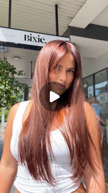 SHERRI KNOBEL // BIXIE BLONDES & BALAYAGE SYDNEY on Instagram: "Cowgirl COPPER but make it SPICY 🌶️ 🌶️  Now LIVE, for a full breakdown head to our @bixiecolour subscription channel- Consult - Formulas - techniques & more 🙌  Hair cut @courtney_bixiecolour  #spicycopper #Coppercrush #spiceitup #bixiecopper #cowgirlcopper #redkenpartner #redkencolorgels" Cowgirl Copper Balayage, Copper Hair Maintenance, Copper Balayage Formula, Cowgirl Copper Formula, Copper Color Blocking Hair, Copper With Blonde Color Block, Cowgirl Copper Hair, Cowgirl Copper, Redken Color Gels