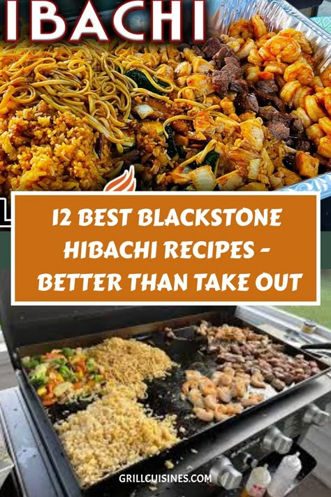 Find the best Blackstone Hibachi recipes for your griddle! From teriyaki chicken to hibachi garlic noodles, hibachi steaks explore easy-to-make and incredibly tasty dishes perfect for your next hibachi-style feast on the griddle. Black Stone Meals Healthy, Chicken Teriyaki Recipe Blackstone, Asian Food On Blackstone, Black Stone Asian Recipes, At Home Hibachi Dinner On Blackstone, Hibachi On Flat Top Grill, Blackstone Chinese Food, Cooking Hibachi On Blackstone, Hibachi On Griddle