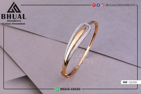 Kada Bracelet Gold For Women Daily Use, Kada Bracelet Gold For Women, Gold Kada Design For Women, Antique Gold Bracelet, Gold Bracelet Simple, Gold Jewelry Outfits, Gold Bangles For Women, Diamond Bracelet Design, New Gold Jewellery Designs