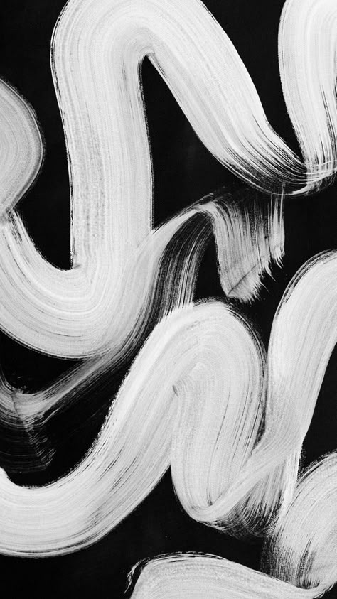 Brush Strokes Background, Brush Strokes Pattern, White Gouache, Cocoppa Wallpaper, Tableau Design, Abstract Art Wallpaper, Graphic Design Fonts, Arte Inspo, Black And White Wallpaper