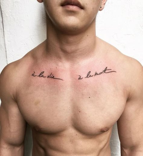 Small Chest Tattoo Men, Meaningful Tattoos For Men, Small Chest Tattoos, Cool Chest Tattoos, Pieces Tattoo, Chest Tattoos, Chest Tattoos For Women, Small Meaningful Tattoos, Chest Piece Tattoos