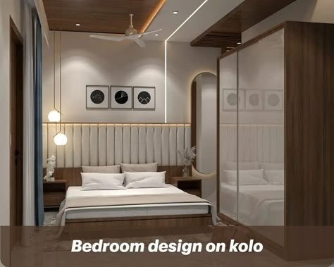 bedroom, koloapp, kerala, interior, bedding, wardrobe, furniture, delhi/ncr Children Bedroom False Ceiling Design, Bedroom Interior Lighting, Architect Studio, Bedroom Pop Design, False Ceiling Bedroom, Fall Ceiling, Wall Moulding, Stylish Bedroom Design, Bedroom False Ceiling