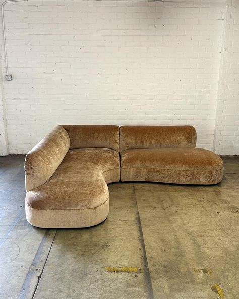 Made to Order Corner Sofa Price: 5000 Dimensions: W110D D37 Left Section W88 H30 SH17 Wabi Sabi Sofa, Cream Couch Living Room, Cloud Couch Living Room, Suede Couch, Most Comfortable Couch, Cream Couch, Nyc Living Room, Bohemian Sofa, Sofa Images