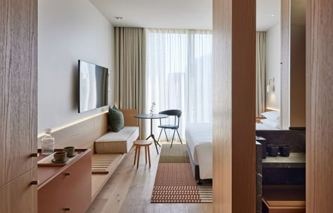 Mini Hotel, Hecker Guthrie, Hyatt Centric, Hotel Room Interior, Melbourne Hotel, Interior Hotel, Hotel Room Design, Function Room, Hotel Bedroom