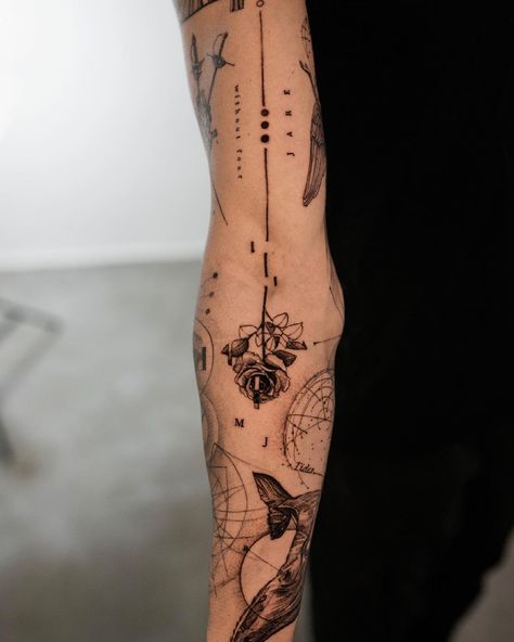 Men Finger Tattoos, Soft Tattoo, Modern Art Tattoos, Brush Tattoo, Greek Tattoos, Different Tattoos, Tattoo Sleeve Men, Arm Tattoos For Guys, Line Tattoos