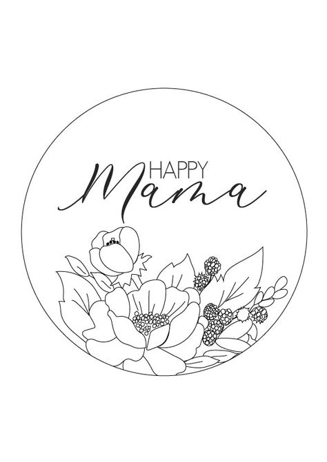 Mothers Day embroidery pattern, just click and download!  Every month we release a new pattern, follow along on instagram (@taylormadenw) for other crafters stitching the new pattern.    April's inspiration was a Mothers Day reminder to myself. Life is really busy in this season and I want to remind myself of all the b Mothers Day Theme, Mothers Day Embroidery, Mother's Day Embroidery, Reminder To Myself, Diy Sharpie Mug, Mother's Day Theme, Modern Hand Embroidery, Embroidery Frame, Sharpie Mug