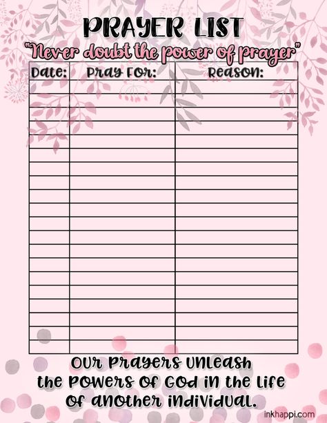 Warbinder Printables, Prayer Binder Ideas Free Printables, Prayer List Ideas, Prayer Board Ideas Diy Free Printables, Prayer List Printable, Prayer List Template, Prayer Journal Template, Candle Template, Prayer Journal Printable