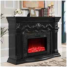 This is the one i must have Big Lots Electric Fireplace, Big Lots Fireplace, Gothic Bedroom Furniture, Console Fireplace, Electric Fireplace Decor, White Wash Fireplace, Big Lots Furniture, Gothic Fireplace, Black Electric Fireplace