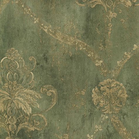 Customer Image Zoomed Tapete Gold, Plaster Texture, Look Wallpaper, Antique Wallpaper, Victorian Wallpaper, Vintage Medallion, Floral Damask, Damask Wallpaper, Wallpaper Rolls