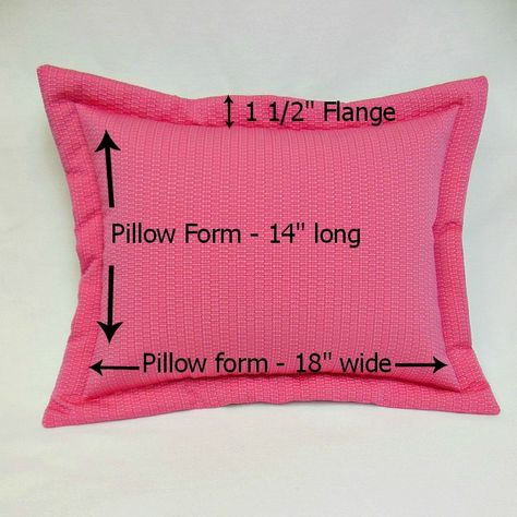 Pillow Measurements, Minimalist Pillows, Diy Pillow Covers, Pillow Dimensions, Pillow Crafts, Pillow Tutorial, Chair Slipcovers, Pillow Form, Crochet Hook Set