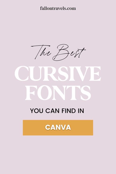 free font websites Best Cursive Fonts In Canva, Best Cursive Canva Fonts, Cursive Logo Design, Bold Canva Fonts, Cursive Fonts In Canva, Cursive Canva Fonts, Cursive Fonts Canva, Canva Cursive Fonts, Tattoo Fonts Ideas