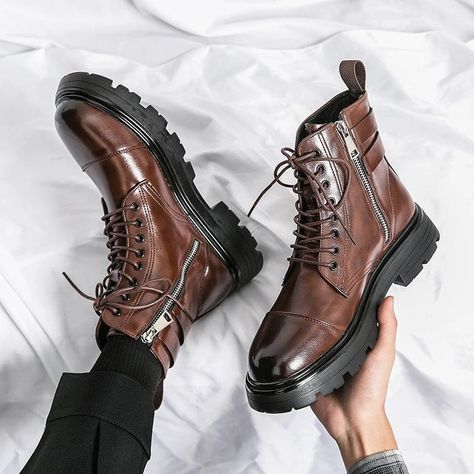 Dress boots for men