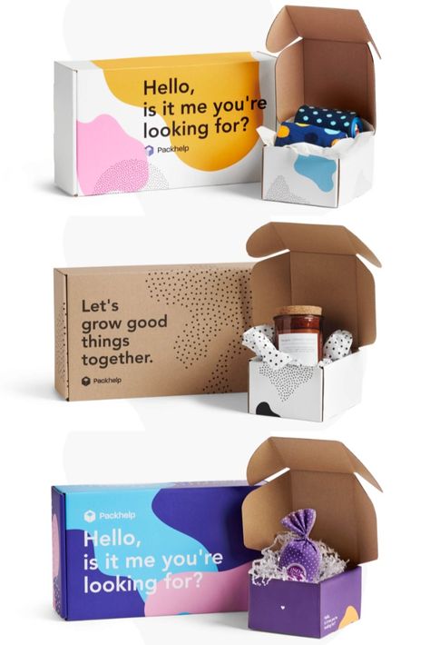 Up to 10% off for all products.  Shop Now ➡️ www.packhelp.co.uk/shop/ Gift Box Design Ideas, Bundle Packaging, Brick Bedroom, Soap Packaging Design, Box Wrap, Unboxing Packaging, Bundle Package, Stationary Shop, Gift Box Design