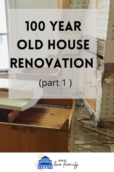 100 year old house renovation 120 Year Old House, 100 Year Old Home Remodel, 1900 Bathroom Remodel, Remodeling A 1900s Home, Renovating A 1920s House, Old Apartment Renovation, 100 Year Old House Decor, 1900s House Remodel, Old House Kitchen Renovation