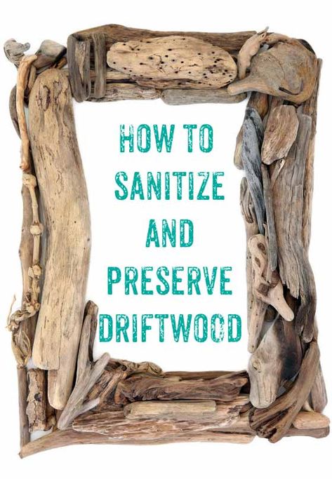 How to clean driftwood - definitely using this one for all the pieces I've been hoarding to make that wreath! Clean Hacks, Driftwood Diy, Driftwood Projects, Deco Nature, Driftwood Decor, Driftwood Crafts, Drift Wood, Beach Crafts, Seashell Crafts