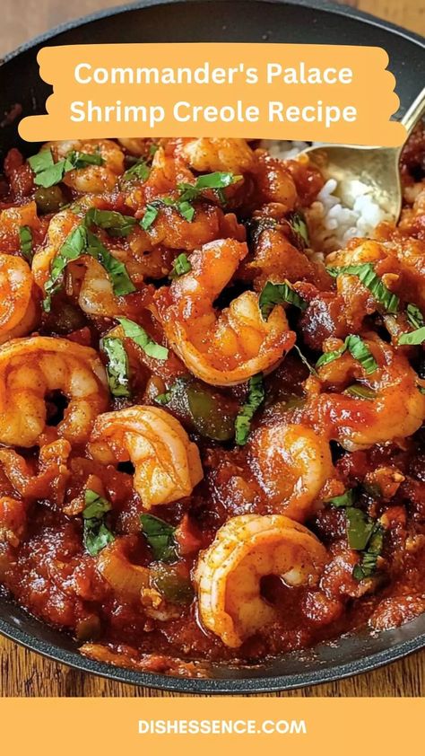 Commander’s Palace Shrimp Creole Recipe – Dish Essence Shrimp Piquant Recipe, Instant Pot Shrimp Creole, Shrimp Creole Recipe Louisiana, Creole Recipes Louisiana, Shrimp Creole Recipe Easy, Cajun Recipes Louisiana, Cajun Recipes Easy, Shrimp Creole Recipe, Creole Shrimp Recipes