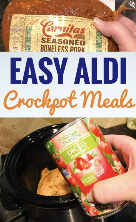 Aldi Healthy Recipes, Aldi Meal Plan 2023, Cheap And Easy Crockpot Meals, Cheap Dinners For A Family Crockpot, Cheap Aldi Meals, Crockpot Meals Cheap, Dinner Ideas Aldi, Aldi Dinner Recipes, Aldi Meal Ideas