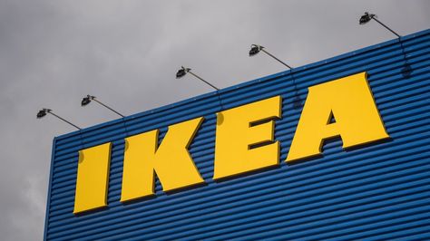 The rising price of accommodation means Swedish store chain aims to put a roof over workers’ heads. Raskog Ikea, Ikea Logo, Lack Coffee Table, Living Room Hacks, Marble Vinyl, Diy Spray Paint, Ikea Living Room, Swedish Furniture, Blue Building