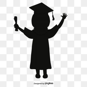 Students Silhouette Graduation Season Silhouette Vector Graduation Vector Graduation Png And Vector With Transparent Background For Free Download Silhouette Vector Graphic Design Background Templates Green Screen Backgrounds