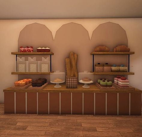 Bloxburg Grocery Store Ideas Inside, Bloxburg Bar Ideas, Bloxburg Cafe Interior, Bloxburg Cafe Layout, Bloxburg Shop Ideas, Bloxburg Town Layout, Modern Colonial House Exterior, Bloxburg Cafe, Modern Colonial House